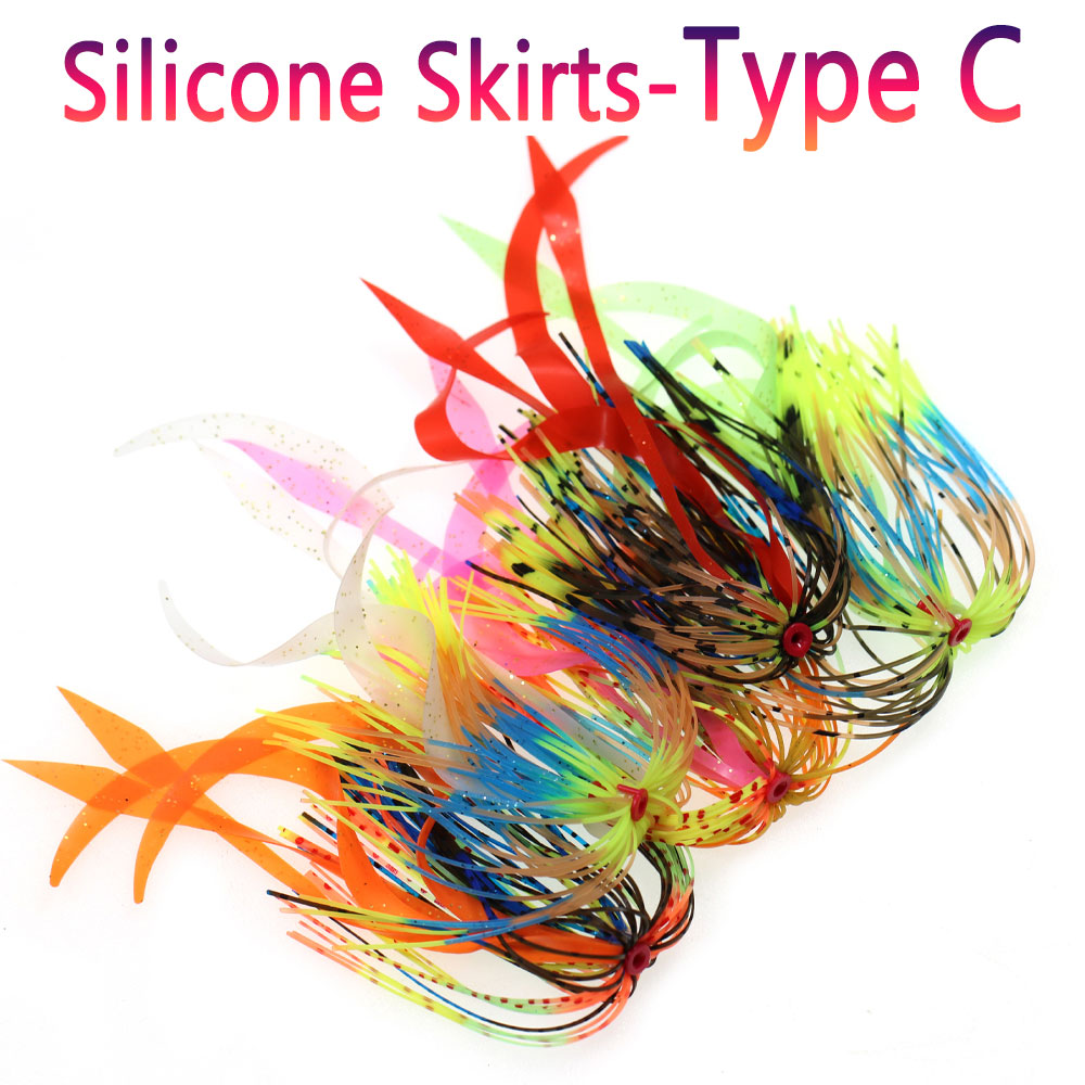 10/12pcs Soft Silicone Skirt L - Fishing Lure Buzzbait review and price