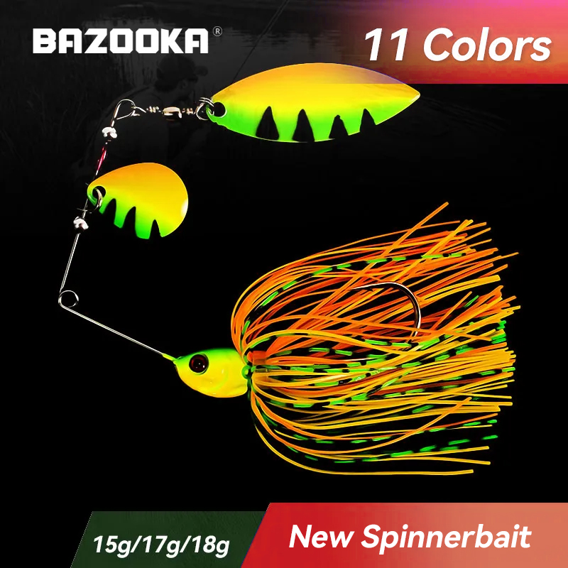 Bazooka 15g 18g Spinnerbait Fi - Fishing Lure Spoon review and price