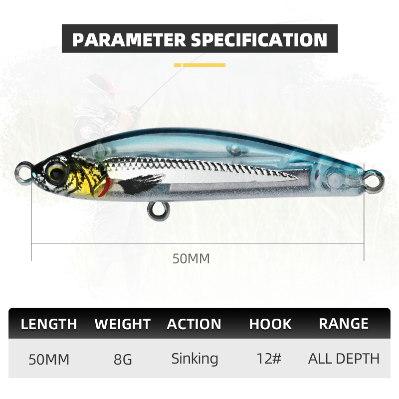 BLUX EXILE 50 Sinking Gravity  - Fishing Lure Topwater review and price