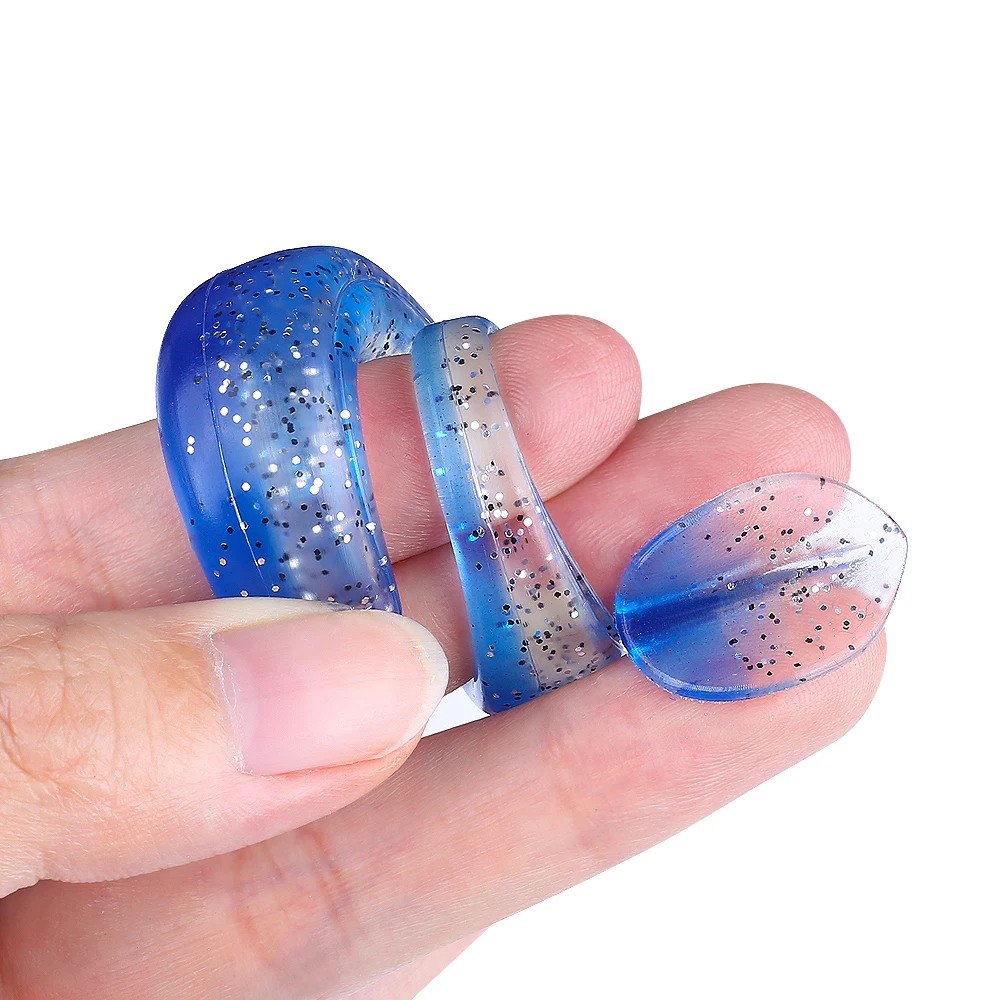 10Pcs/Bag 70mm 90mm 120mm Swim - Fishing Lure Soft Plastic review and price
