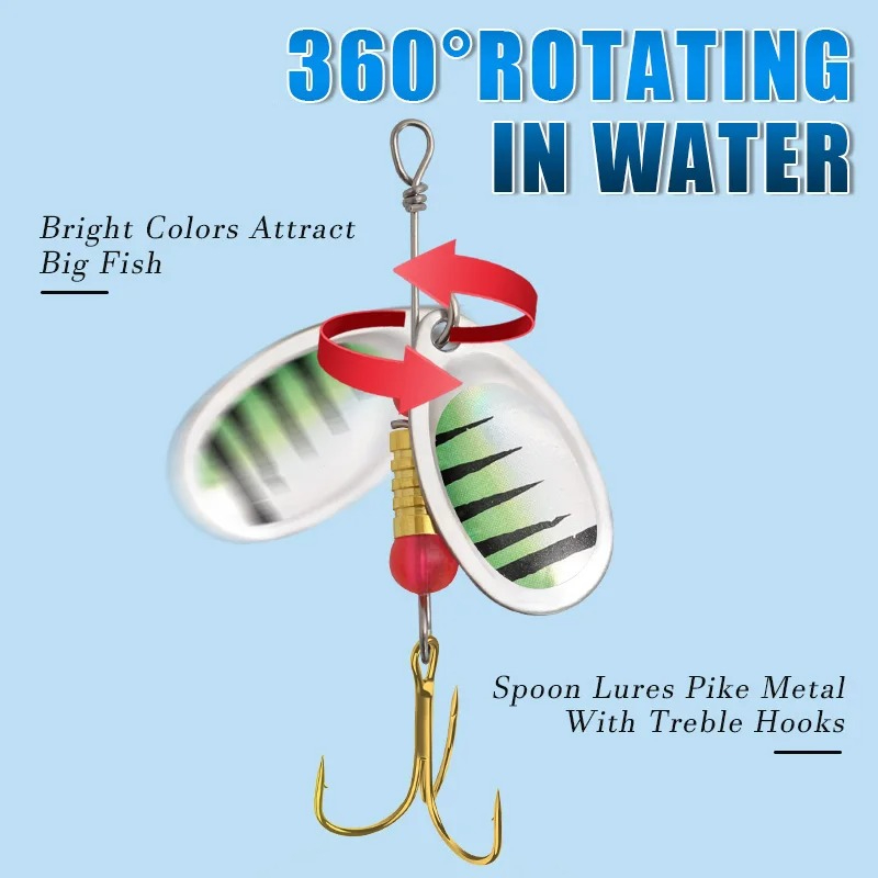Newest Metal Spoon Spinner Fis - Fishing Lure Crankbait review and price