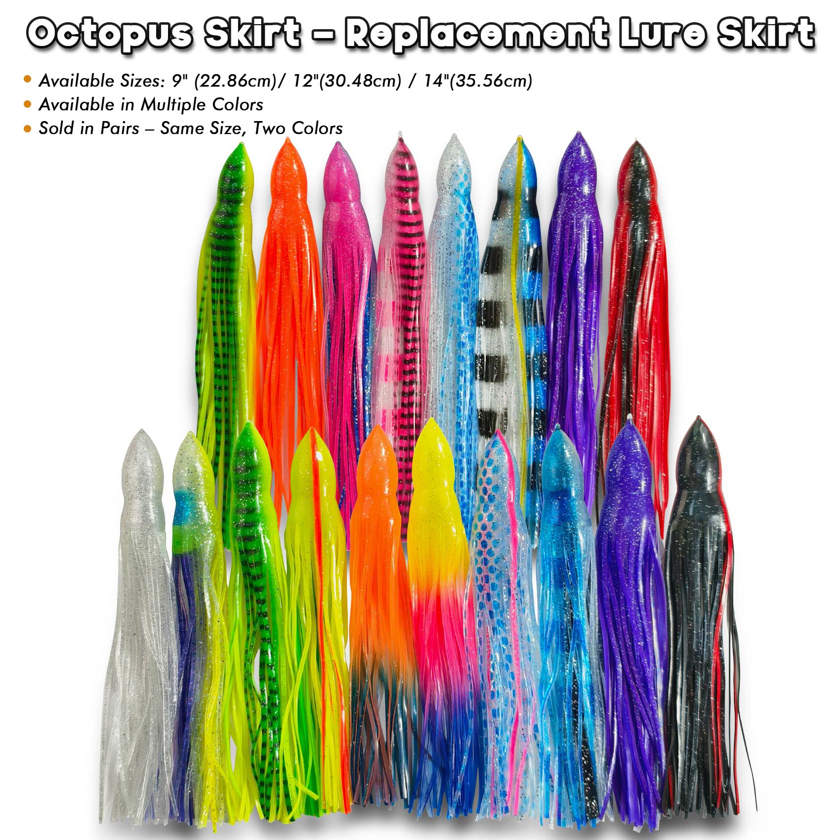 Aventik Squid Skirt for Trolli - Fishing Lure Buzzbait review and price