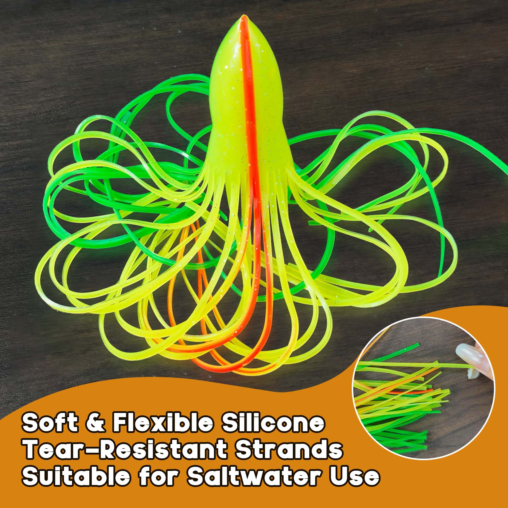 Aventik Squid Skirt for Trolli - Fishing Lure Buzzbait review and price
